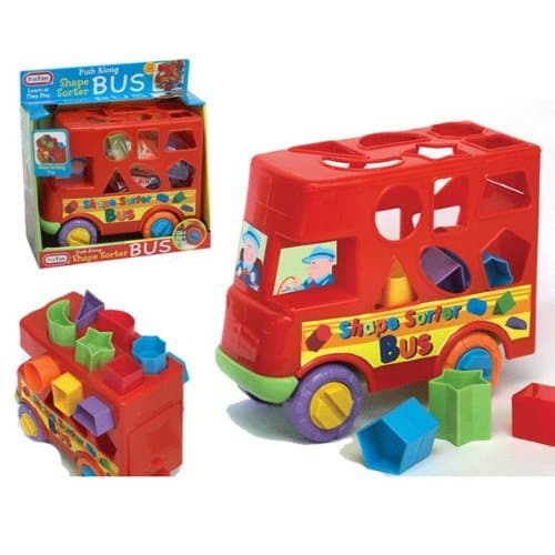 Fun shape sorting bus - One Size by DapperBaby