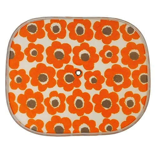 KOOLKARS FUN FLOWER PATTERN FOLDABLE CAR SUNSHADES - Goodbye UV Rays! Protect your babies, children and pets from glare, heat and harmful rays. Keep the interior of your car cool and protected.