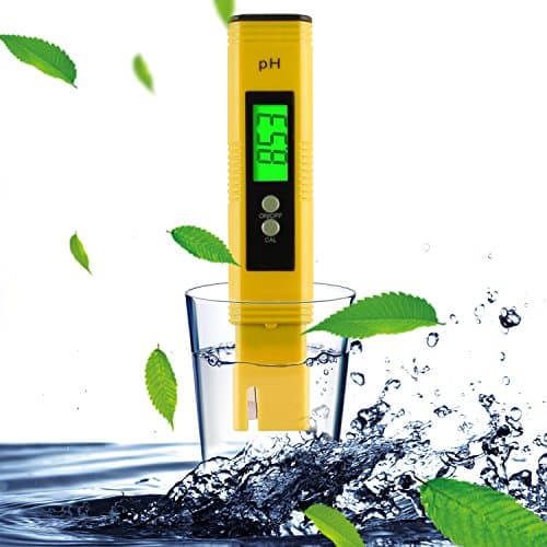 Kictero ± 0.1 pH Accuracy, 0-14.0 pH Range PH Meter / PH Tester Digital, Water Quality MeterTester, PH Pen Tester, Water Quality Tester Kit