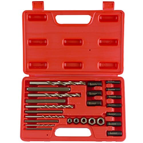 New Screw Extractor | 25pc Drill & Guide Set Remove Broken Bolts Fasteners Easy Out