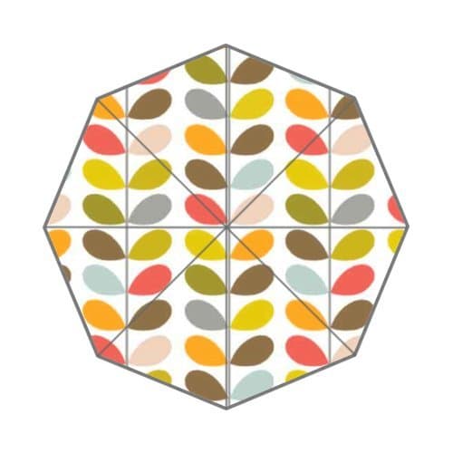 Sylva Orla Kiely Custom Foldable Wind Resistant Windproof Floding Travel Umbrella