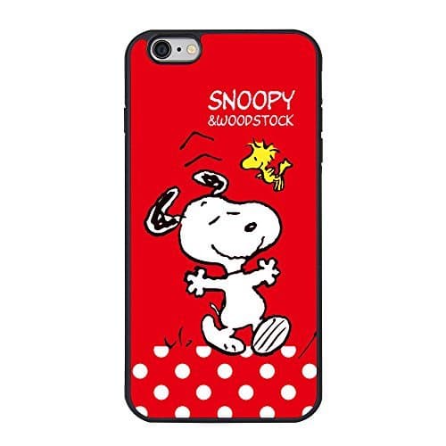 Peanuts Snoopy Iphone 6s Plus case,Snoopy Cell Phone Case for Iphone 6 Plus/6s Plus TPU Case