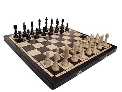 Club, Solid Wood, Chess Set
