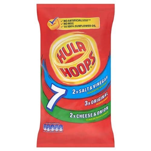 Assorted Hula Hoops 6x7x25g