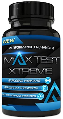 Max Test Xtreme- New Best Selling Performance Enhancer- Explosive Workouts- Powerful Thermogenic- Increase Natural Test Levels