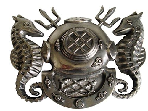 Brass Blessing Solid Navy Master Diver Plaque Builder’s Plate Deep Sea - Diving Helmet Plaque – Marine Nautical Maritime Boat :