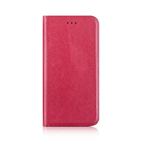 simplism Ajouter Collection iPhone 7 Plus Case 6S+ &amp; 6+ [FlipNote Pocket] Flip Notebook Style w/ Card Pocket &amp; Mirror, Sparkling Surface, 5.5” Screen iPhone7+ 6S+ &amp; 6+ /Coral Pink