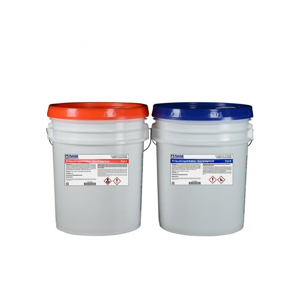 Polytek PT Flex 60 Liquid Rubber (80lb Kit)