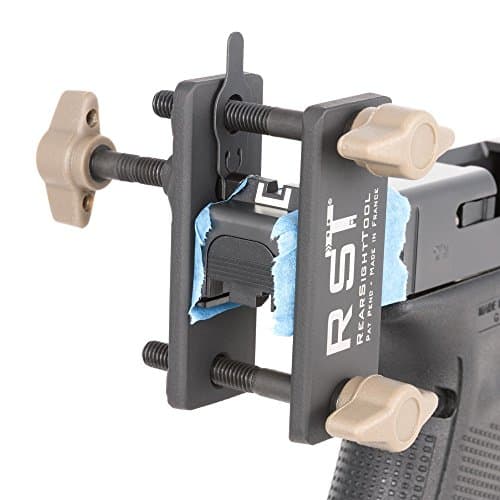 Gen 2 (Mk III) Universal Field Sight Pusher - Compact range front &amp; rear sight adjustment tool (2 Pushing Heads) by RST RearSightTool