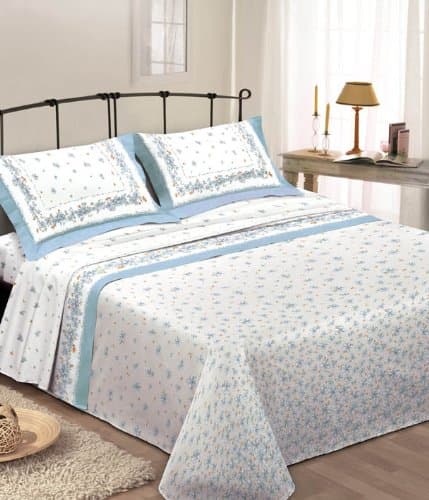 Complete Bed Sheet Set 1P Tinkerbell Blue