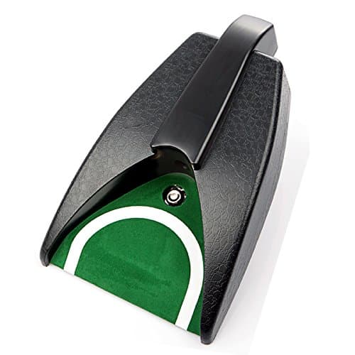 Golf Ball Kick Back Automatic Return Putting Cup Device Training Aid H1E1