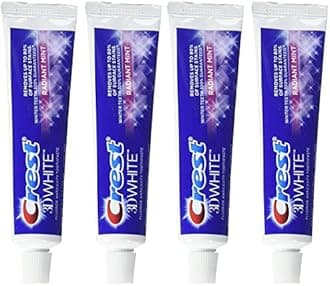 Crest3D White Radiant Mint Toothpaste, 2.5-oz (Pack of 4)