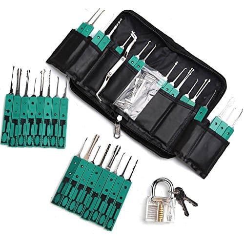 Bag Practice Hardware Hasps ebook Tools with Transparent Lock38PCS Tool Sets Kits Multitools Keyed Padlocks Hand Tools Lockout Tagout Kits Industrial Hooks Lockout Tagout Padlocks Safety Security
