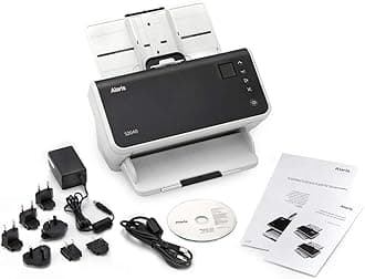 Kodak Alaris S2040 Document Scanner for High Speed, Compact Size, Reliable, and Affordable Scanning