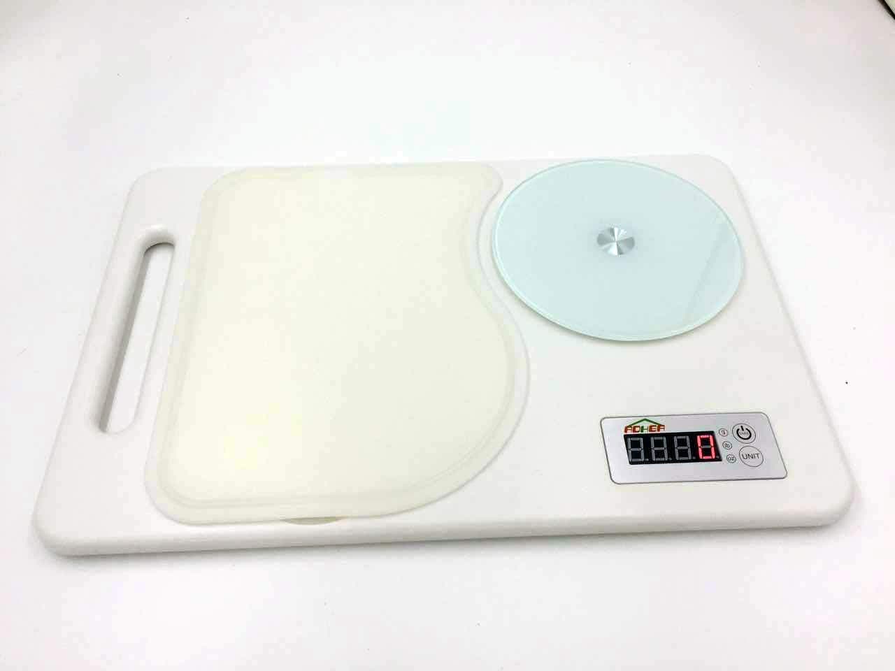 Cutting Board include Electrical Scale Bamboo Cutting Mat With Kitchen And Food Scale