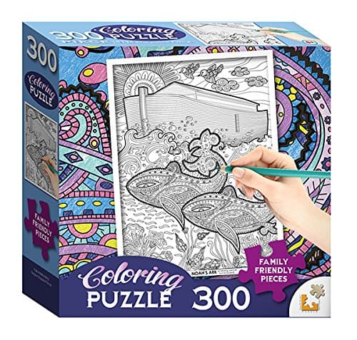 Coloring Puzzle - Noah's Ark