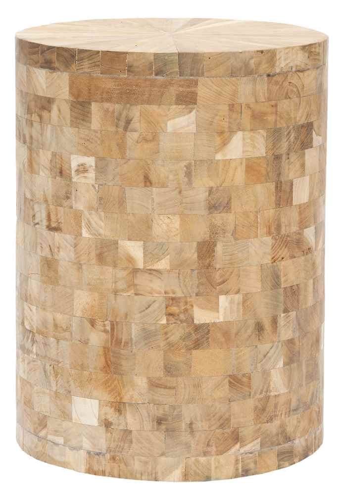 Beckham Stool in Brown