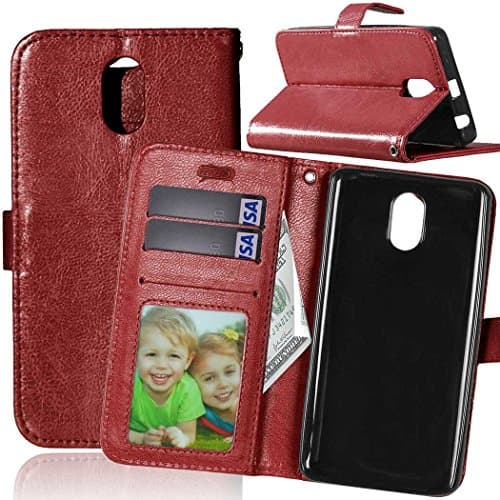 Lenovo VIBE P1M case,solid color pattern wallet style case magnetic design flip folio PU Leather cover standup cover case for Lenovo VIBE P1M ( Color : Brown , Size : Lenovo VIBE P1M )