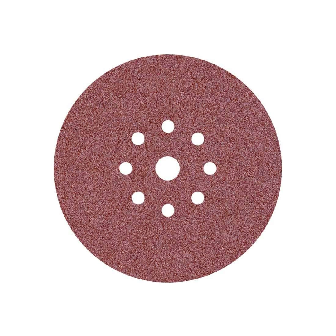 MioTools Fox Hook & Loop Sanding Discs, 225 mm, 9 Holes, Grain 80, f. Drywall Sanders (PU 25)