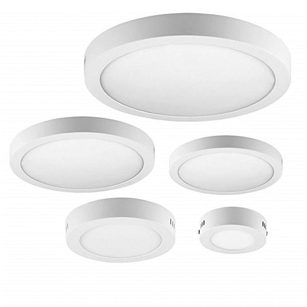 5 x 18W LED Panel Light Surface Mounted Round LED Ceiling Down Lights Cold White 70LM/W