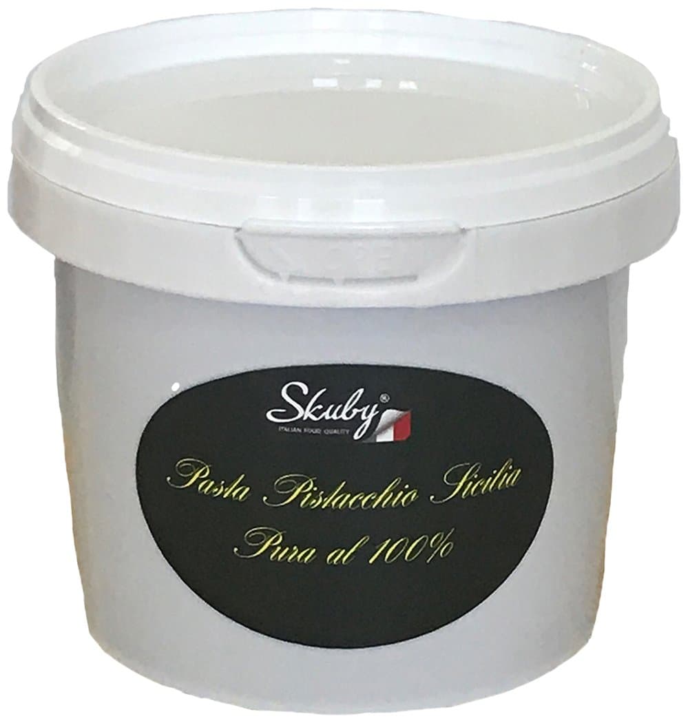 100% pure pistacho paste from Sicily