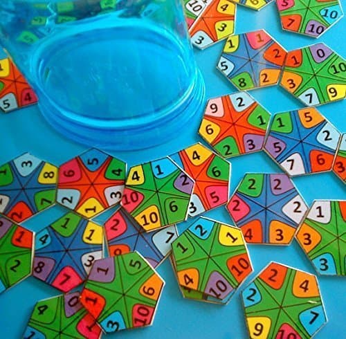 Adding Numbers Mandala Puzzle