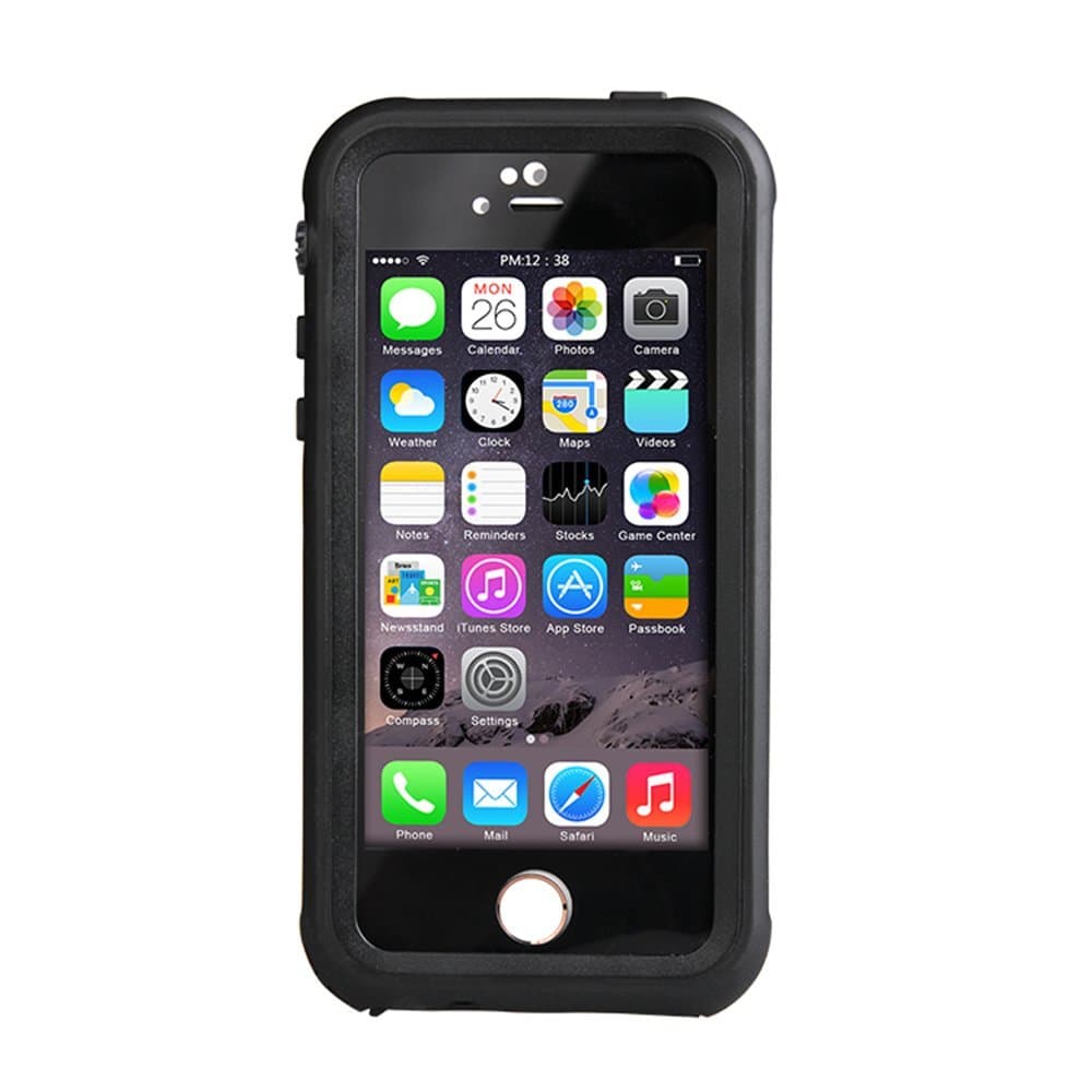 Iphone SE Case Iphone 5 Case Iphone 5s Case, YOOHOG Waterproof Phone Bag for DOT Series Iphone SE,5 ,5s (Black)