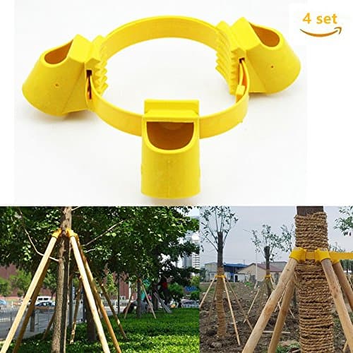 Aiosscd Plastic Tree Fixation Windbreak Support Kit (3 cups 4-Kit)