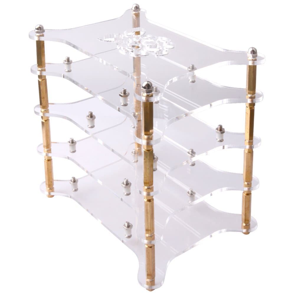 Stackable Four Layers Clear Case for Raspberry Pi 3 Model B+ Plus