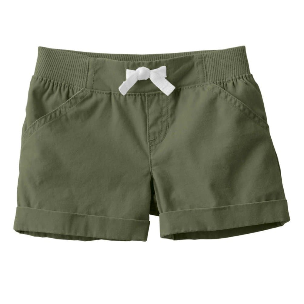 Jumping Girls Beans Solid Shorts, 3T