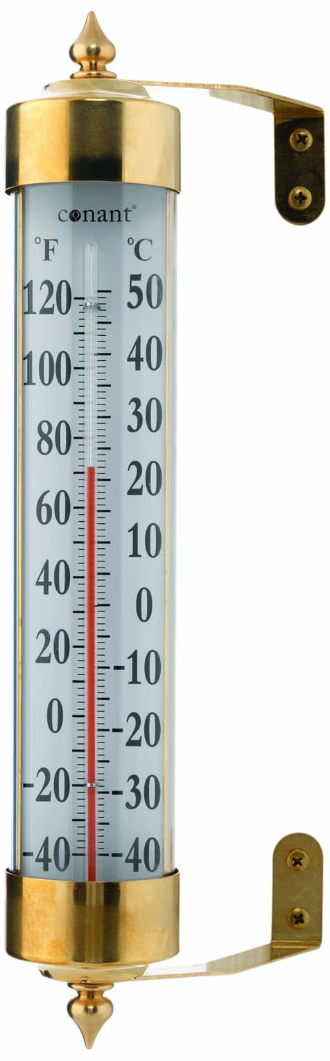 Conant T16LFB Thermometer - Brass