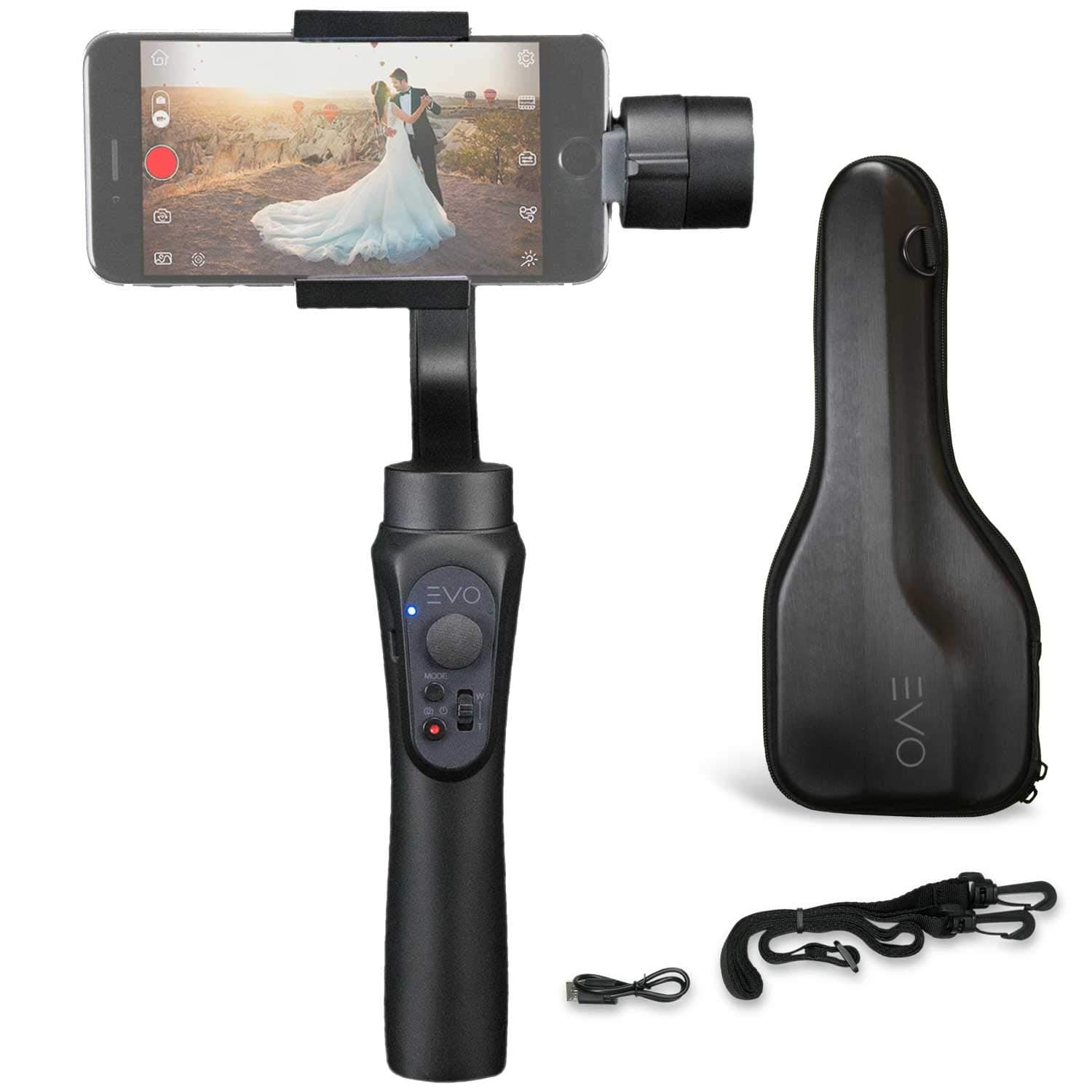 evo gimbals SHIFT 3 Axis Handheld Gimbal for iPhone and Android Smartphones