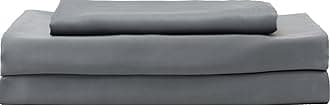 Hotel Sheets DirectDuvet Cover Bed Linen Set, 3 -Piece Set, Dark Gray, King
