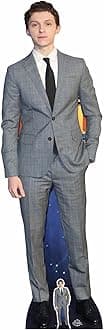 Star Cutouts Ltd CS756 Tom Holland Lifesize Cutout with 1 x Free Mini Cardboard Cut Out, Multicolour