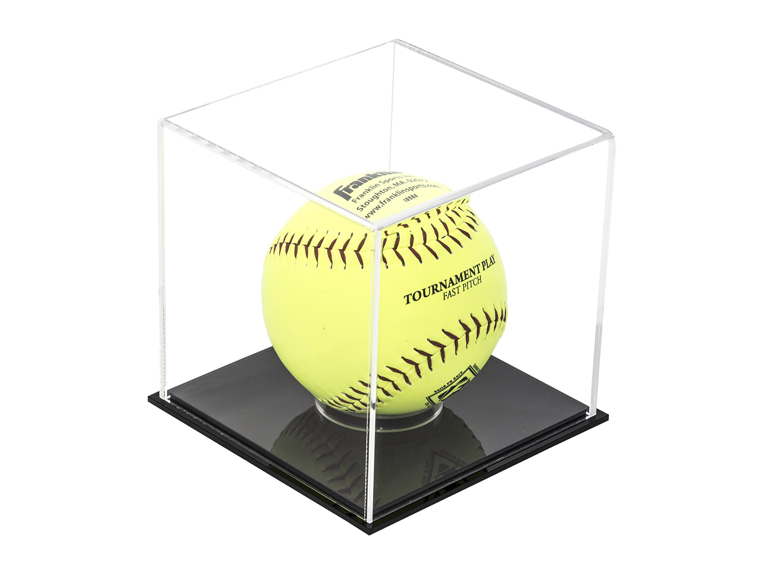 Better Display Cases Acrylic Softball Display Case