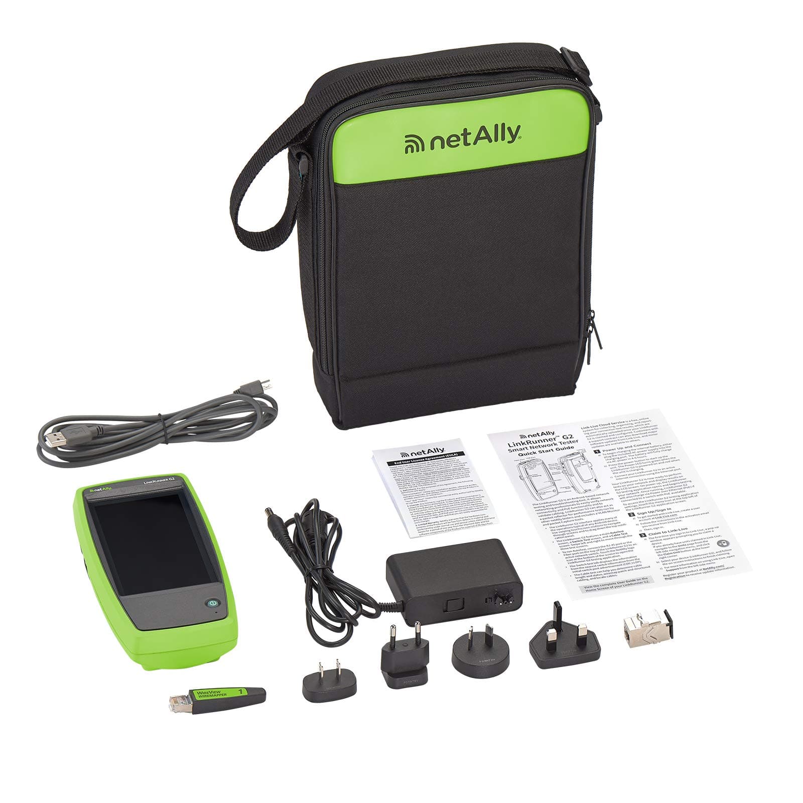 NetAlly LR-G2 LinkRunner G2 Smart Network Tester - Network connectivity tester with Link-Live Cloud Service