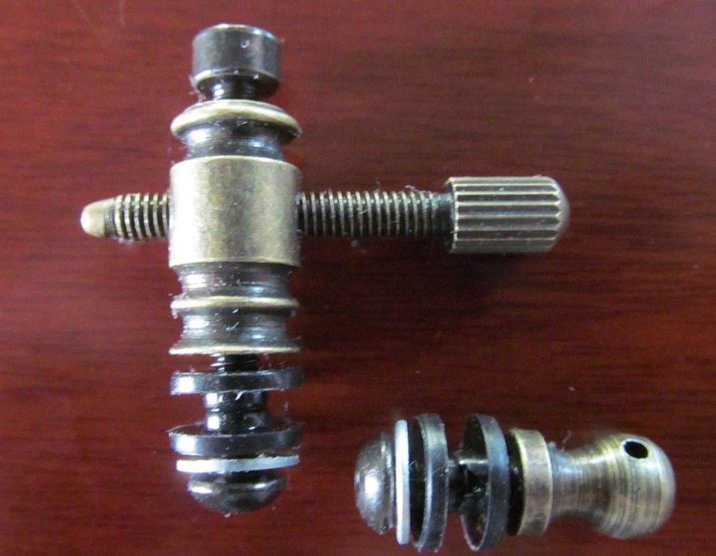 fablogix® Tattoo Machine Brass Contact Binding Post Sets kit shoulder washers screws no4