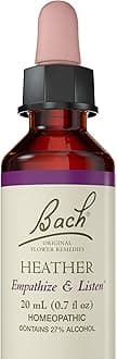 Bach Flower Essences Flower Essence Heather, 20 Ml