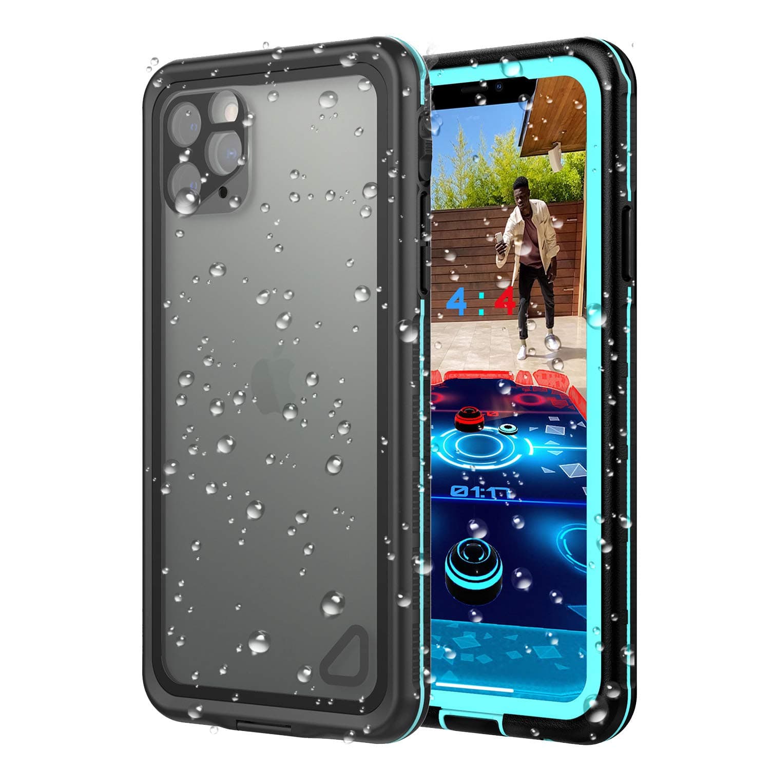 PINGTEKOR iPhone 11 Pro Max Waterproof Case,Retail Packaging,IP68 Full Sealed Snowproof Dustproof Shockproof Heavy Duty Protection Cover with Screen Protector for iPhone 11 Pro Max