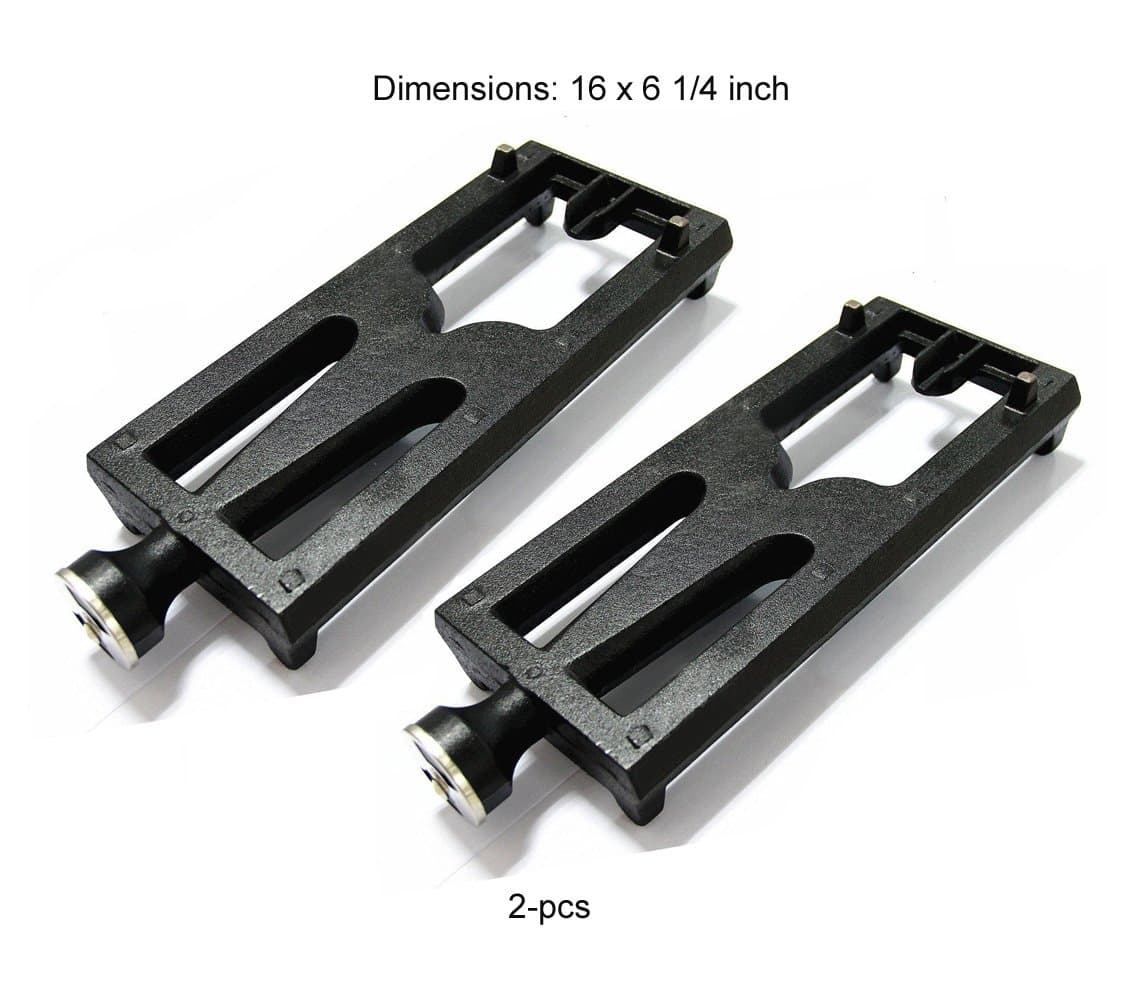 BBQ Future Cast Iron Burner Replacement for Select DCS 27, 27 Series and Lynx CS30, L27, L30, L30PSP etc Gas Grill Models (2)