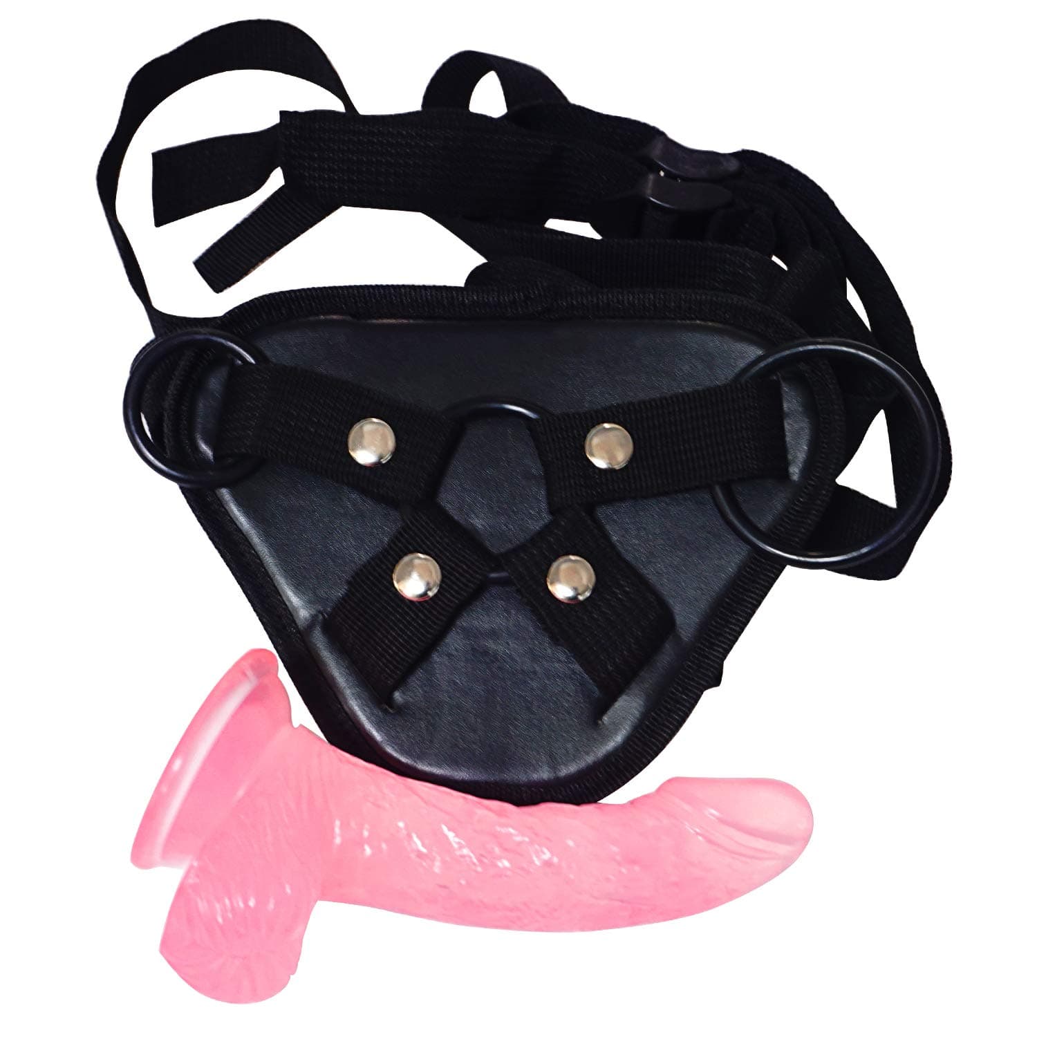 Thin Toy for Beginner Strapon Personal Trainer Tool (Pink)