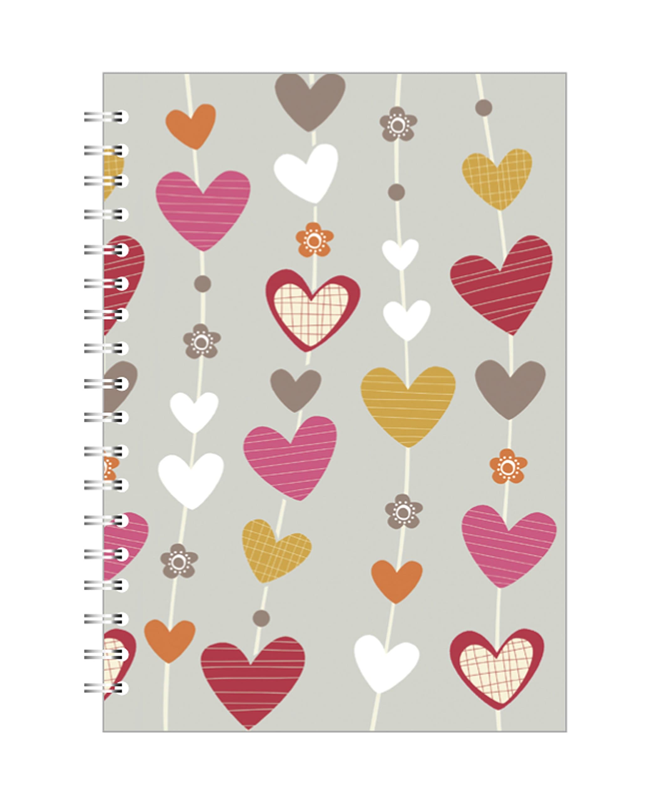 Go Stationery Hearts A5 Strings Notebook