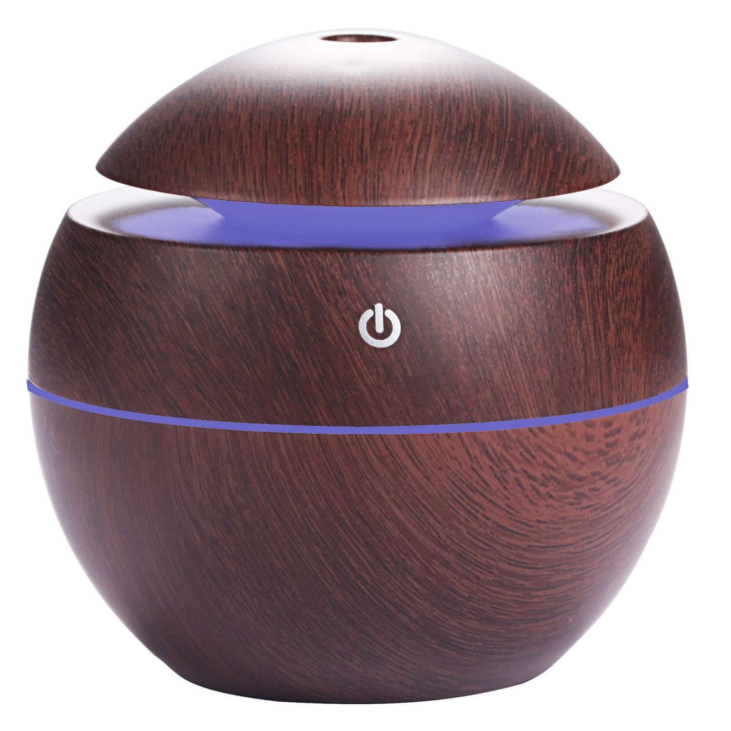 APRITECH® Essential Oil Diffuser Aroma Diffuser Portable Aromatherapy Diffuser with 6 Colorful Lights Waterless Automatically Shut-Off humidifier Fragrance air Diffuser(B)
