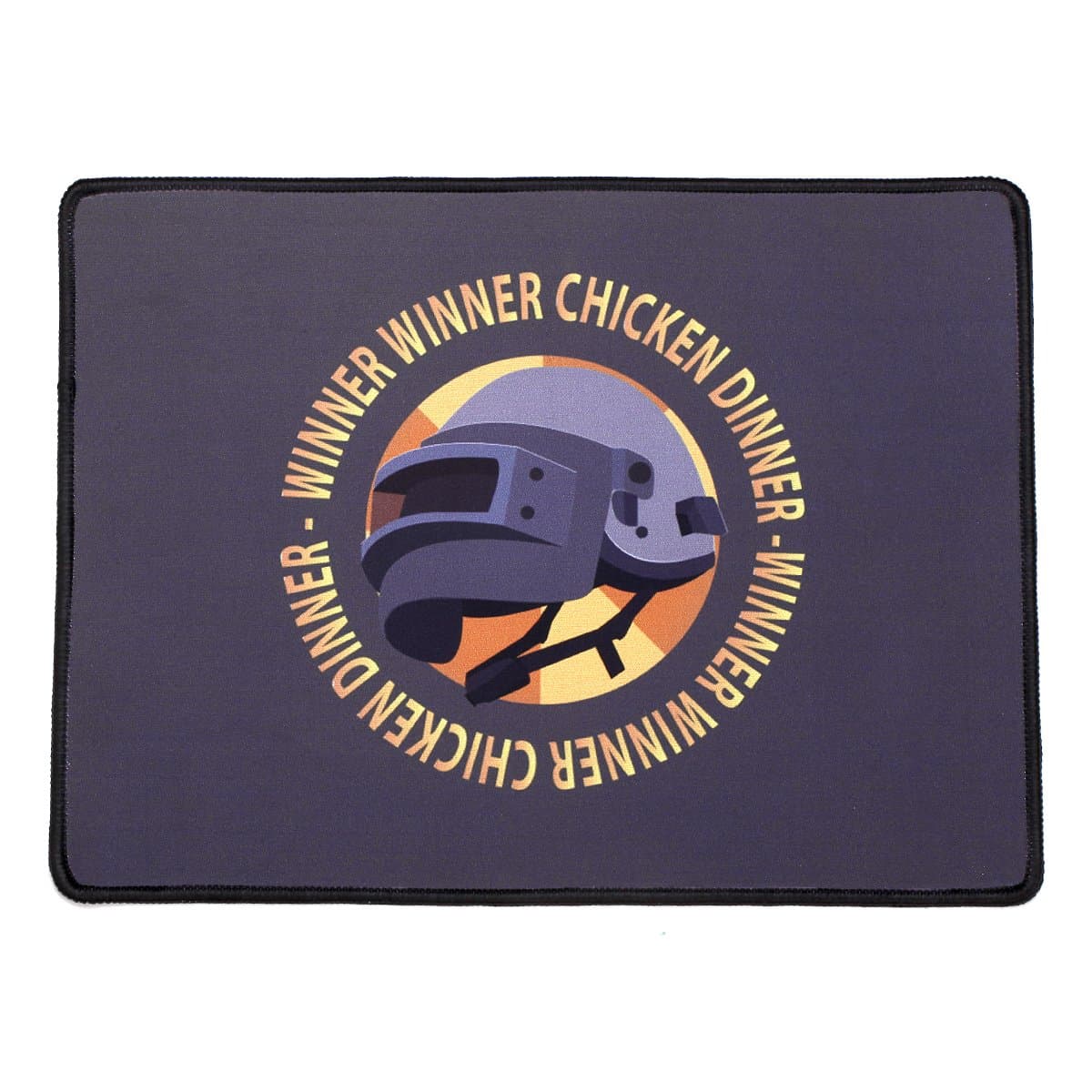 PUBG Game Mouse Pad, Smooth Stitched Edges Computer Mouse Mat 12.59x9.44x0.11 inches