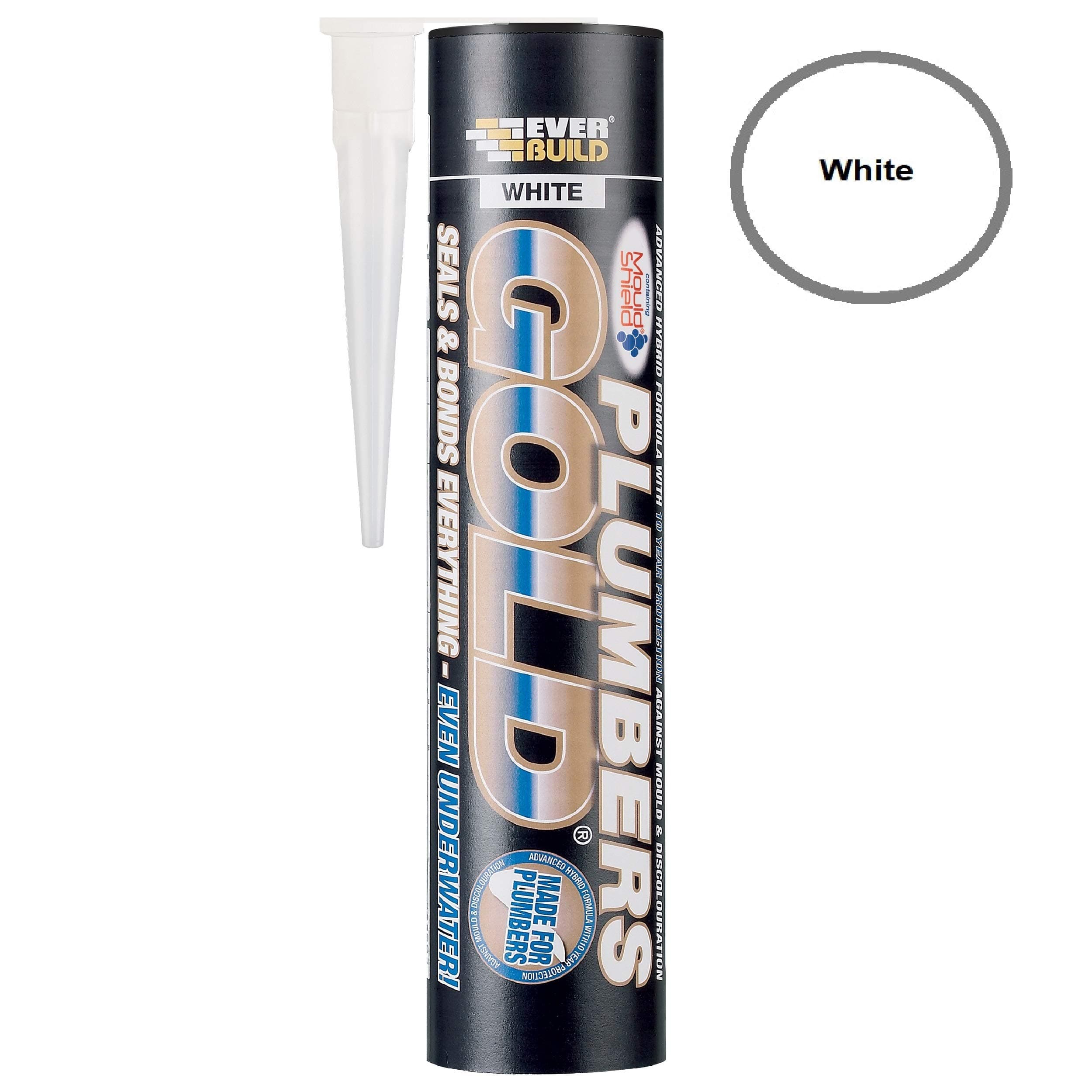 Everbuild Plumbers Gold, White