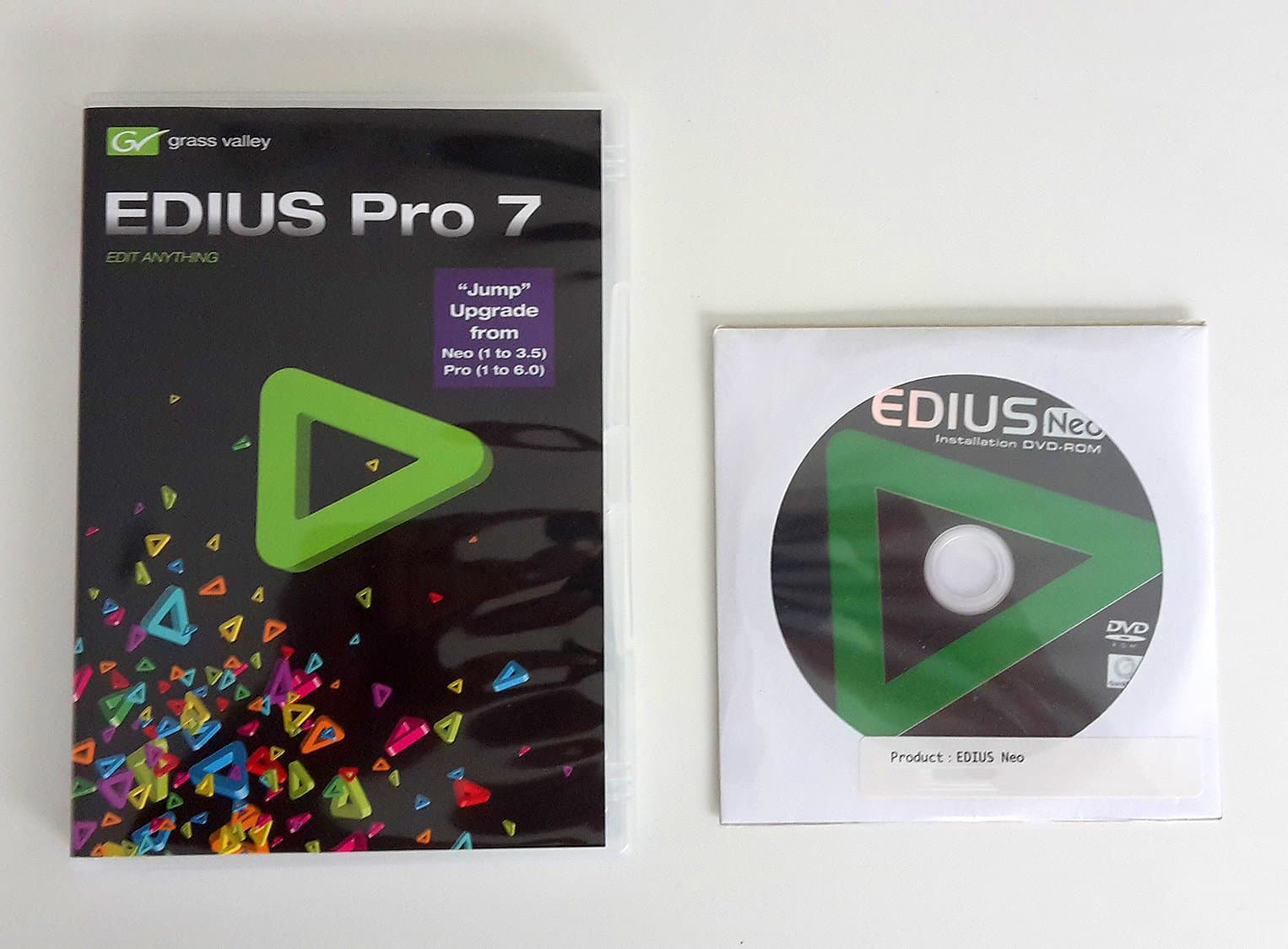Grass Valley EDIUS Pro 7 Nonlinear Video Editing Software, Retail Box/Educational