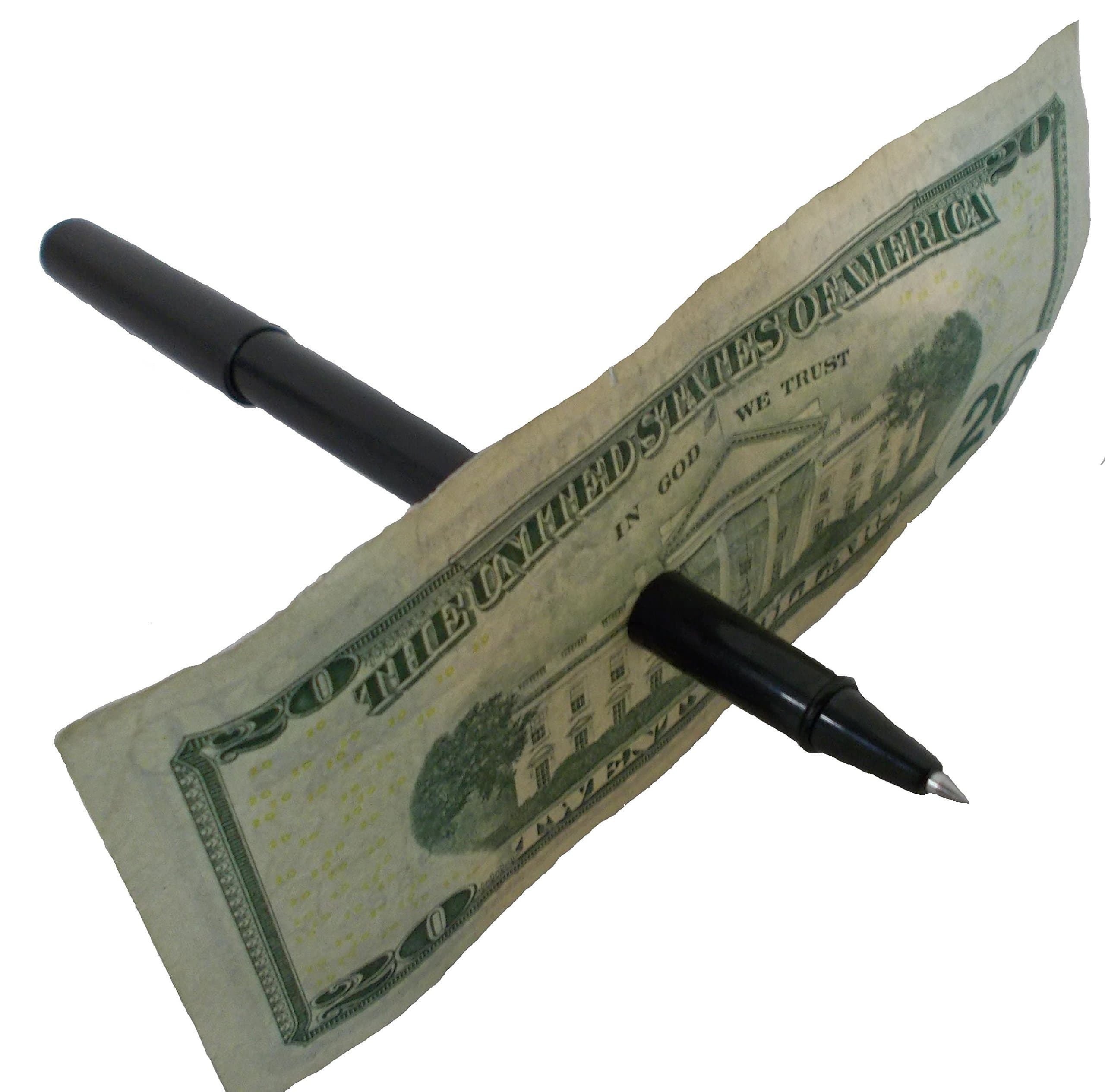 MOD Complete Pen Thru Dollar Bill Trick
