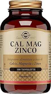 Solgar Calcium Magnesium Plus Zinc 100 tablets