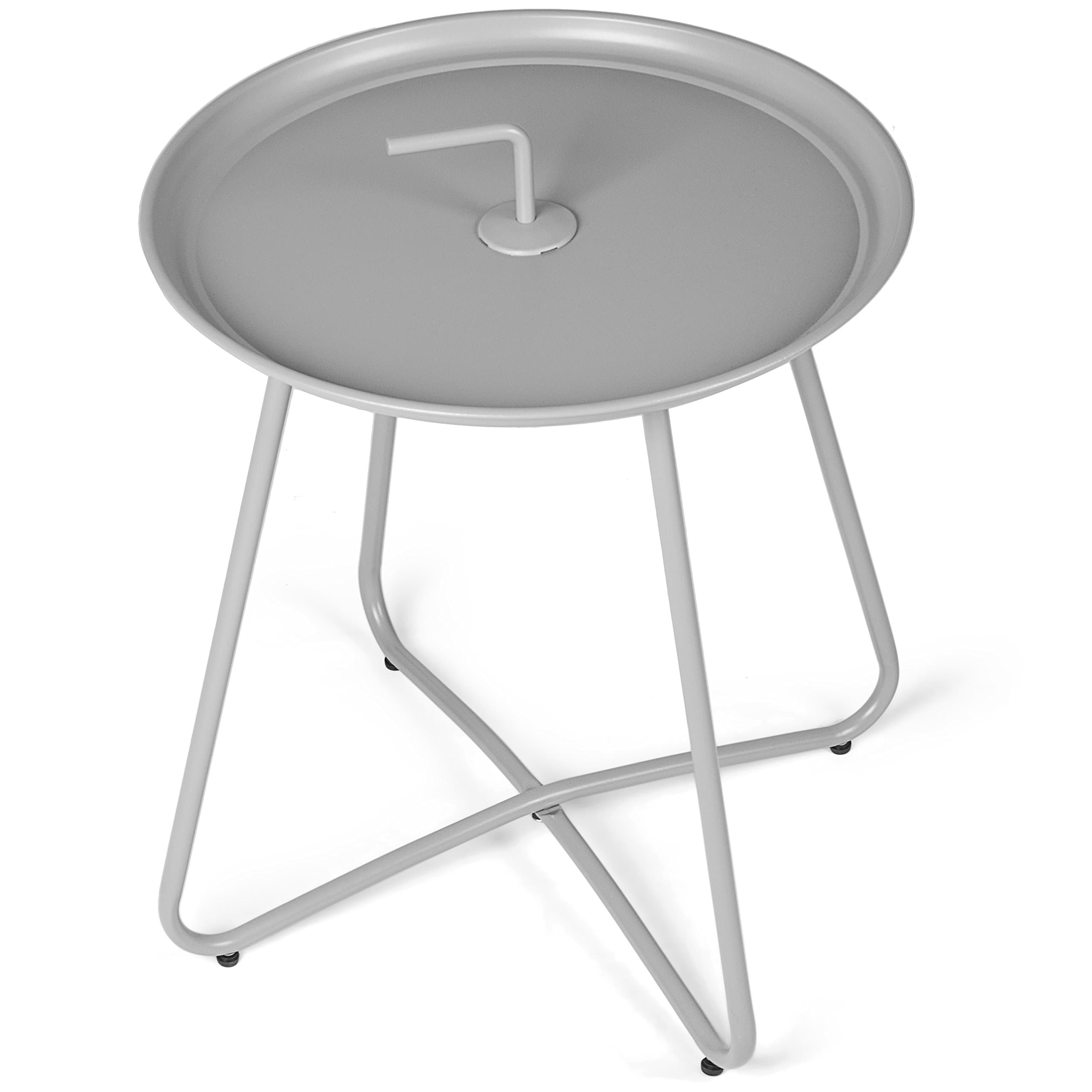 Vanage Vanage Foldable Coffee Table with Handle – Small Table for Indoor and Outdoor Use – Side Table for Terrace and Balcony