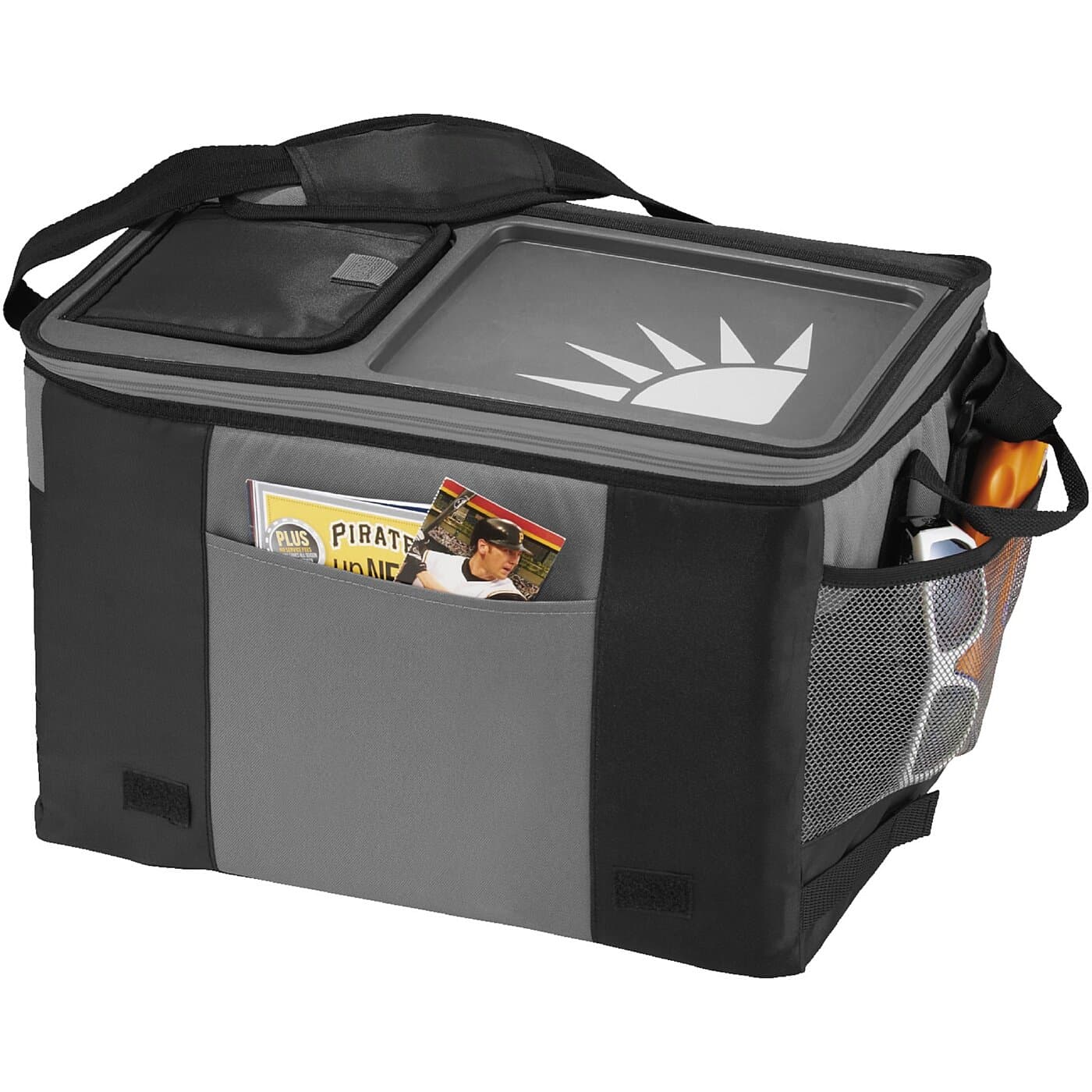 50-can table top cooler - black